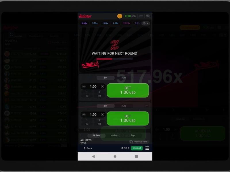 Κατεβάστε το παιχνίδι Aviator στη συσκευή σας Android