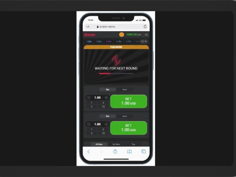 Download the game Aviator on your iOS device